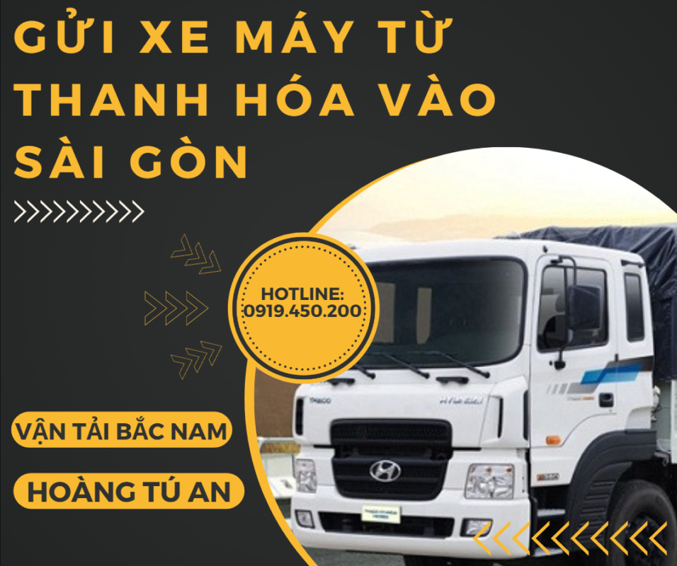 Gửi xe máy từ Thanh Hóa vào Sài Gòn