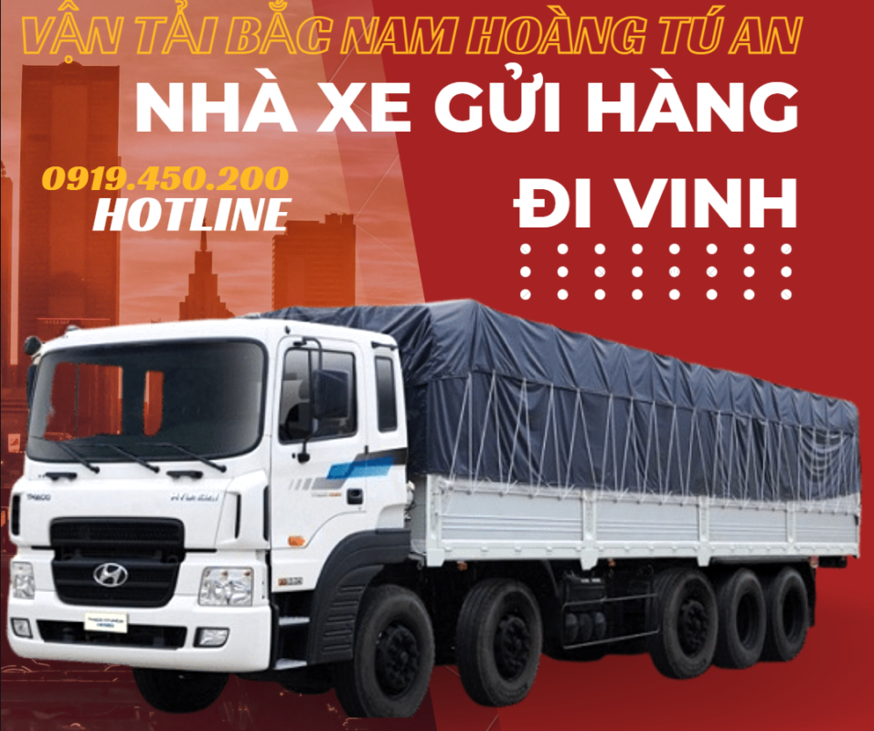 Nhà xe gửi hàng đi Vinh