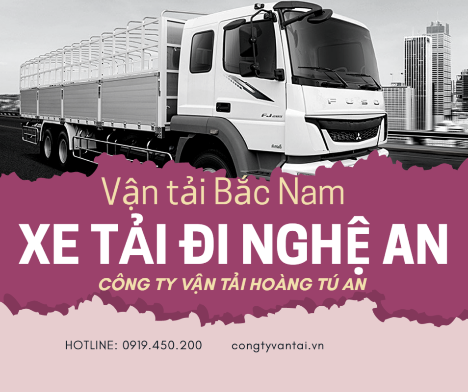 Xe tải đi Nghệ An từ Sài Gòn