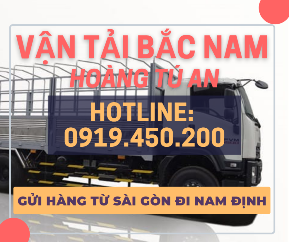 Gửi hàng từ Sài Gòn đi Nam Định