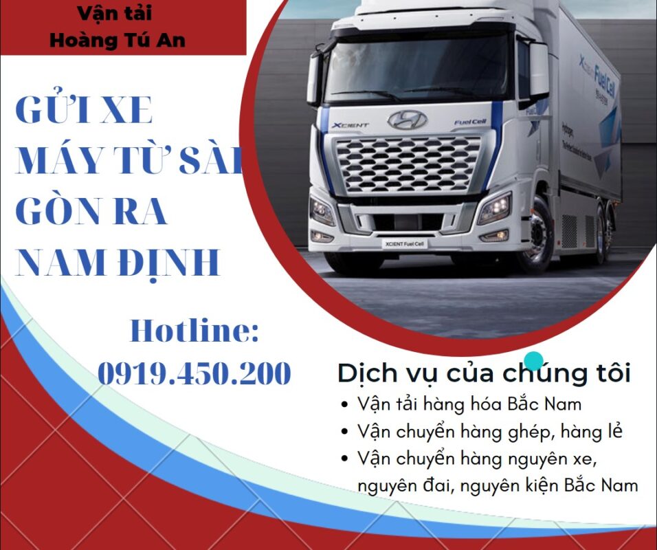 Gửi xe máy từ Sài Gòn ra Nam Định