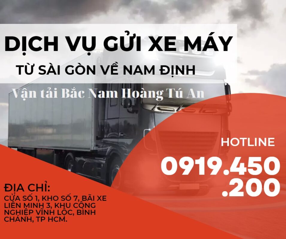 Dịch vụ gửi xe máy đi Nam Định