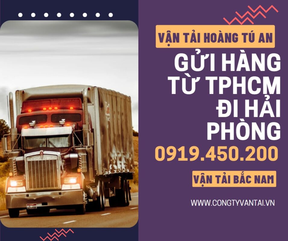 Gửi hàng từ TPHCM đi Hải Phòng