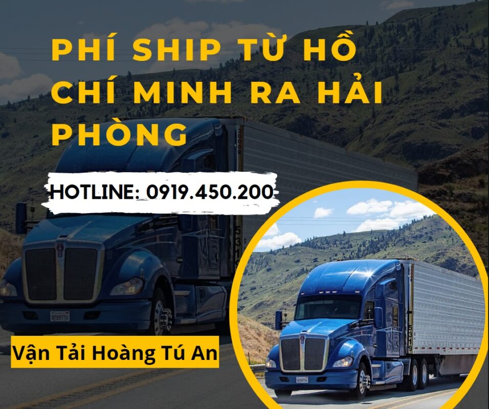 Phí ship từ Hồ Chí Minh ra Hải Phòng